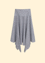 Bonnie Printed Chiffon Silk Blend Skirt