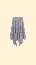 Bonnie Printed Chiffon/Silk Blend Skirt