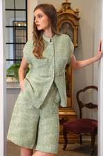 Holly Tweed Top