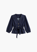 Lucine Denim Top