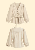 Lucine Denim Top