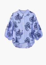 Bloom Cotton Stripes with Appliqué / Embroidery Top