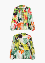 Palmera Printed Rayon Top