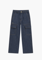 Roma Cargo Denim Pants
