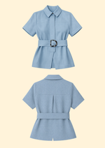 Simone Linen Top