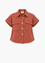 Keynie Linen Top