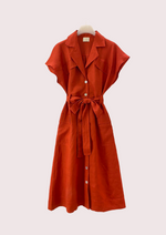Geneva Linen Dress