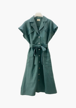Geneva Linen Dress