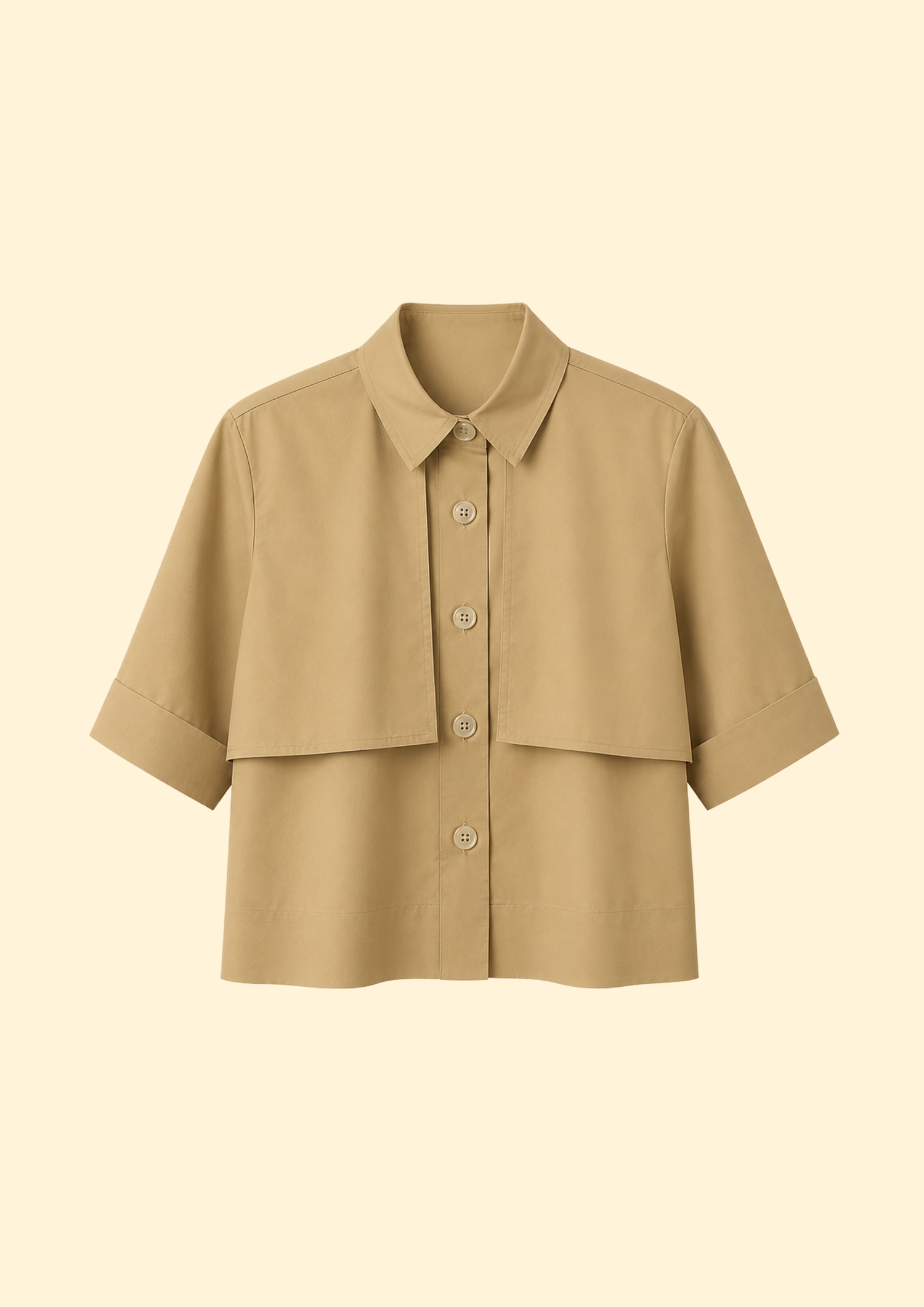Audrey Cotton Poplin Top