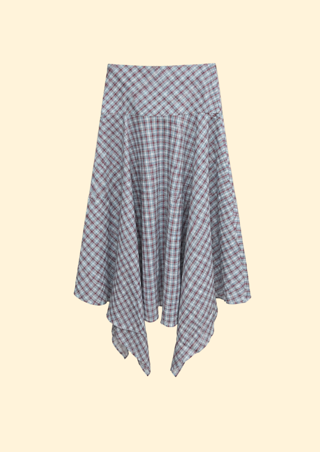 Bonnie Printed Chiffon Silk Blend Skirt
