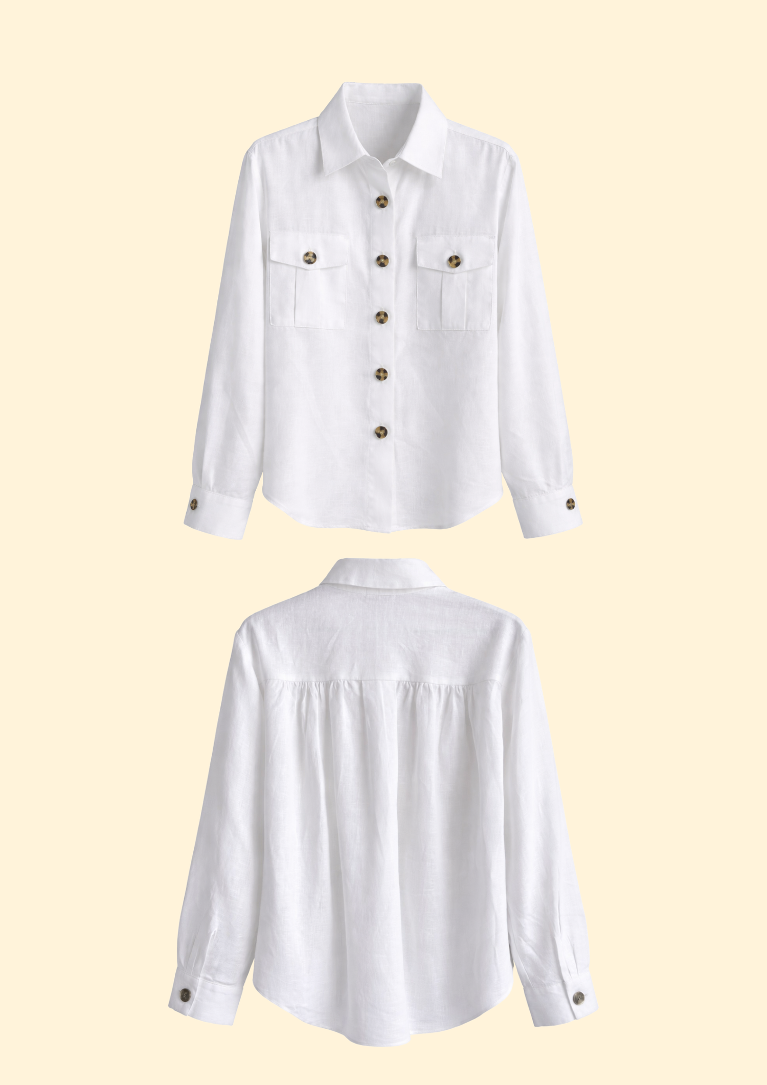 Brielle Linen Top