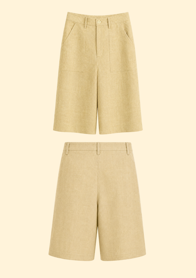 Carmela Linen Shorts