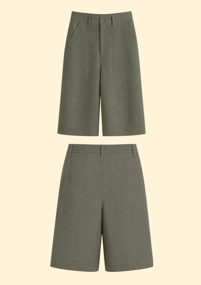 Carmela Linen Shorts