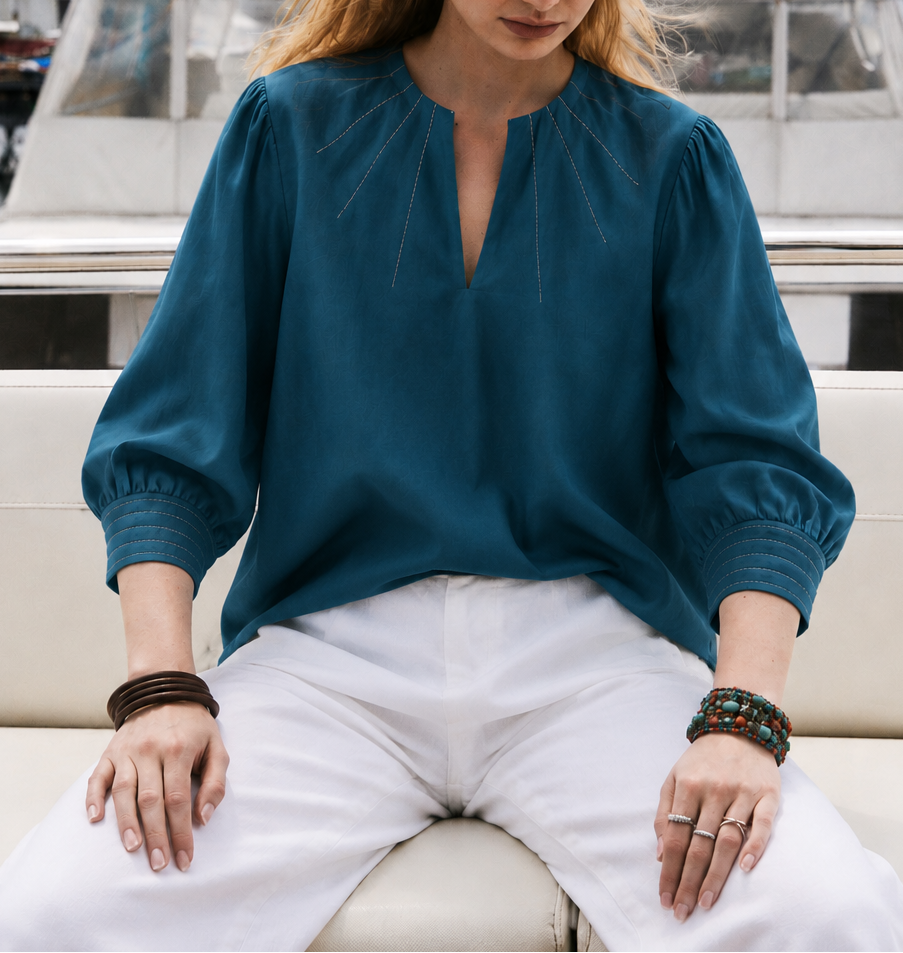 Carrie Linen Top