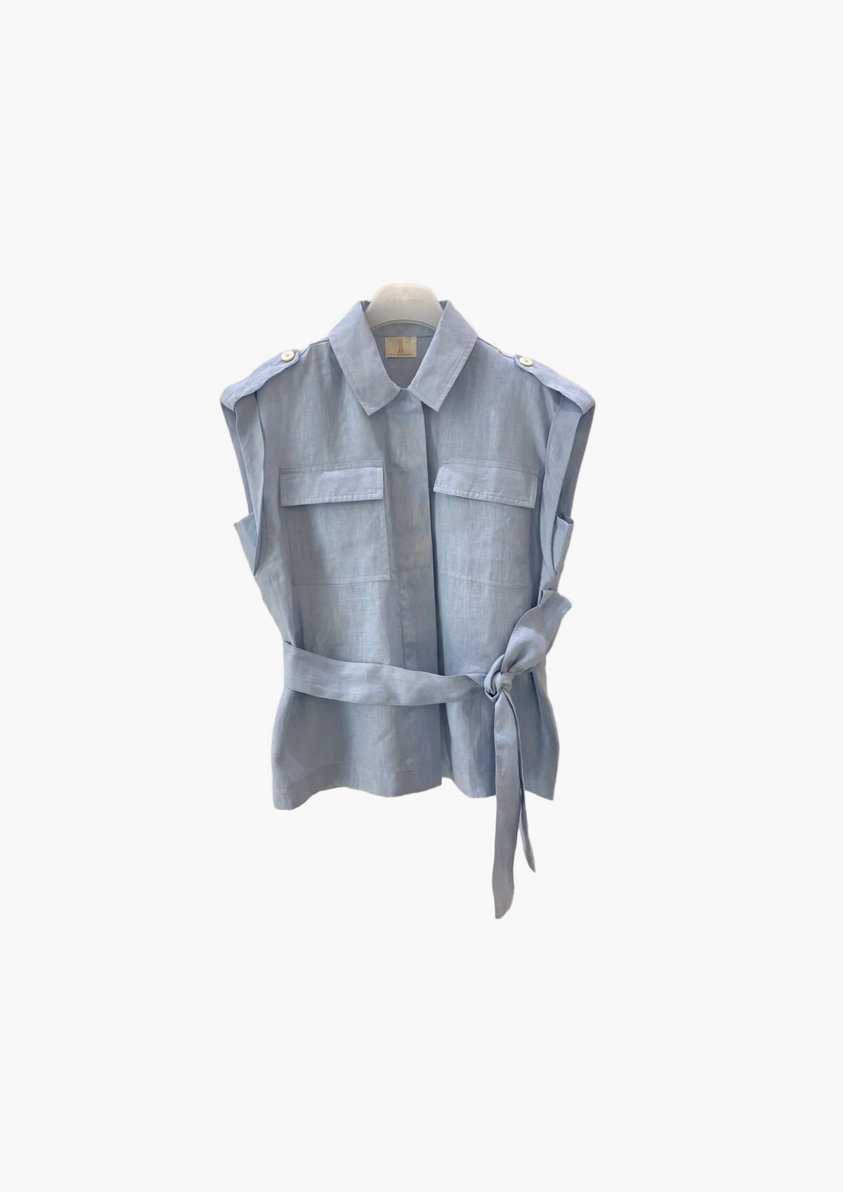 Chantal Linen Blouse