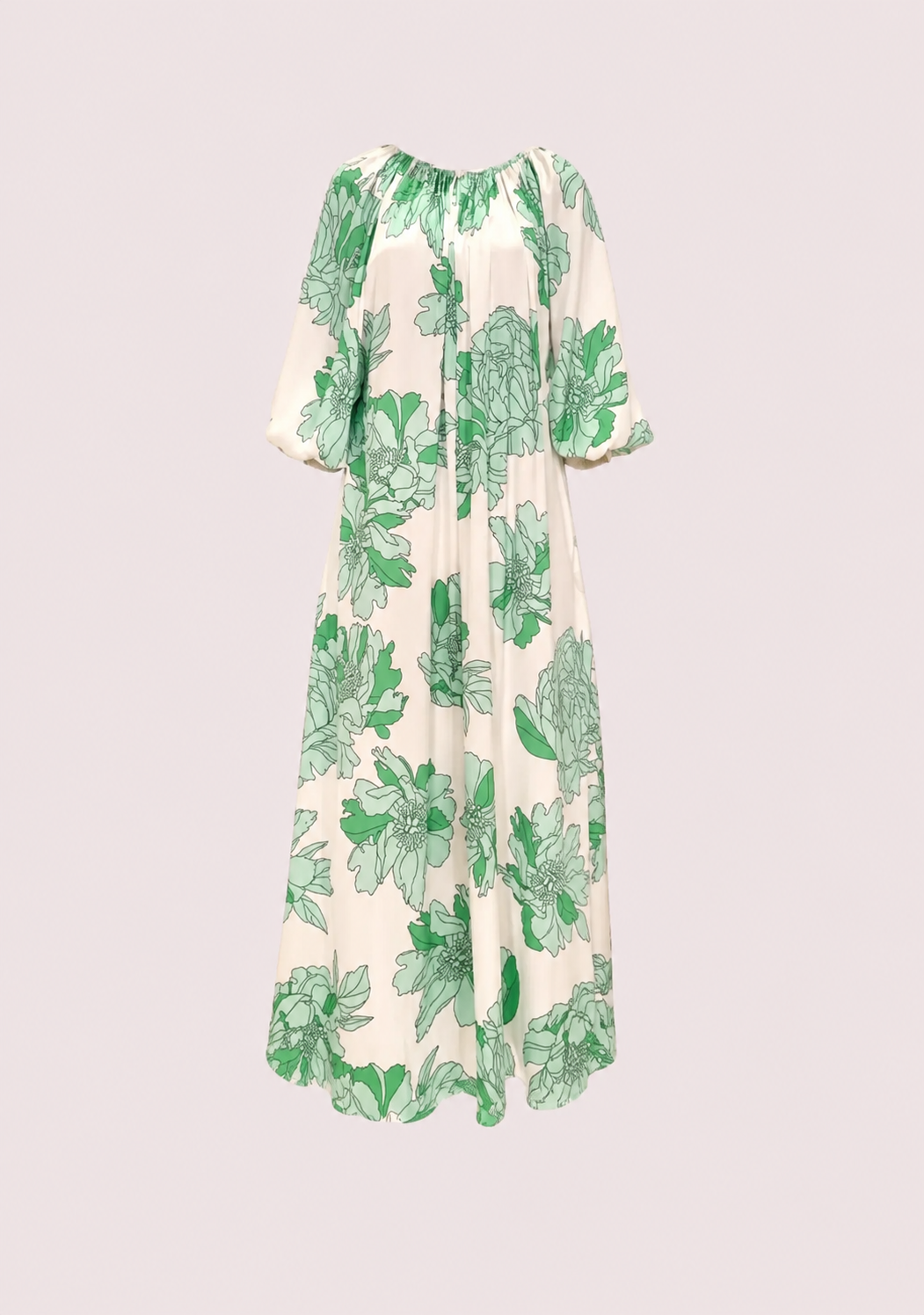 Brady Silk Lounge Dress