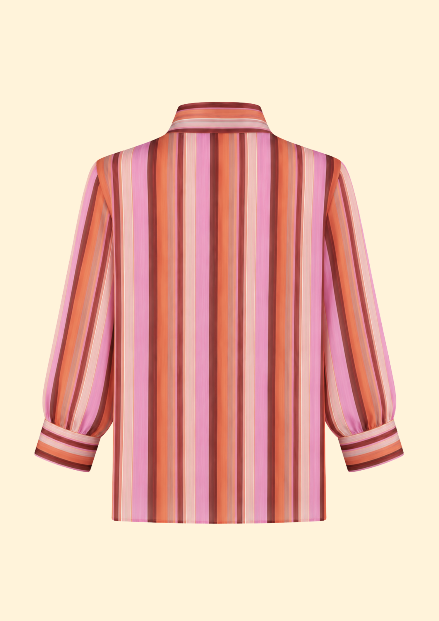 Clara Printed Chiffon Silk Blend Top