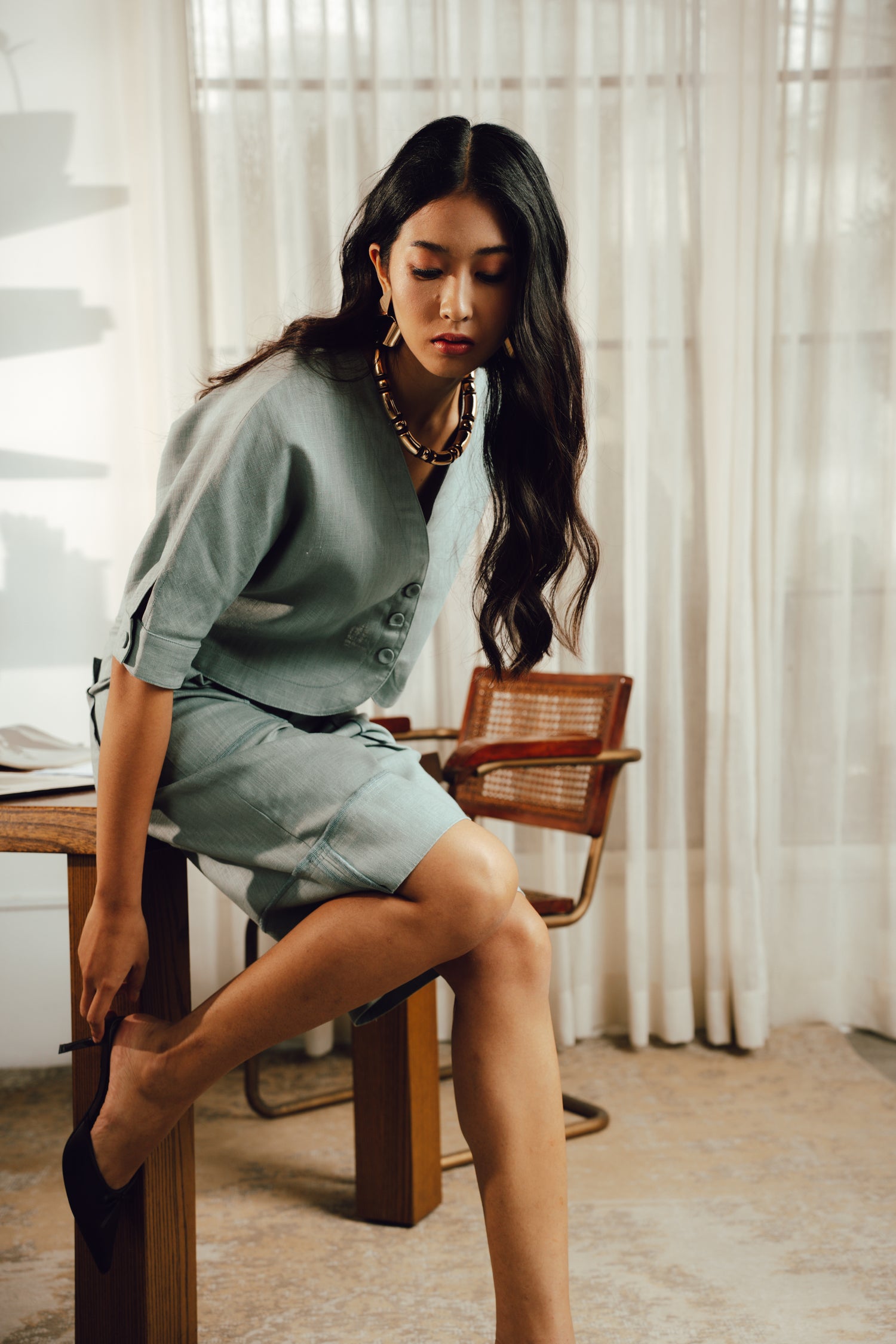 Karson Linen Shorts