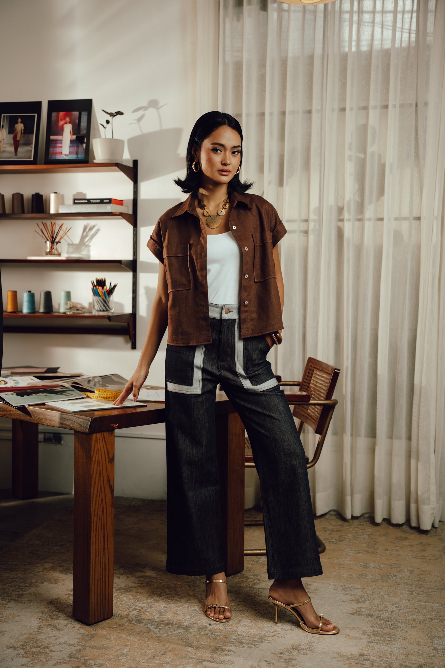 Karla Linen Top