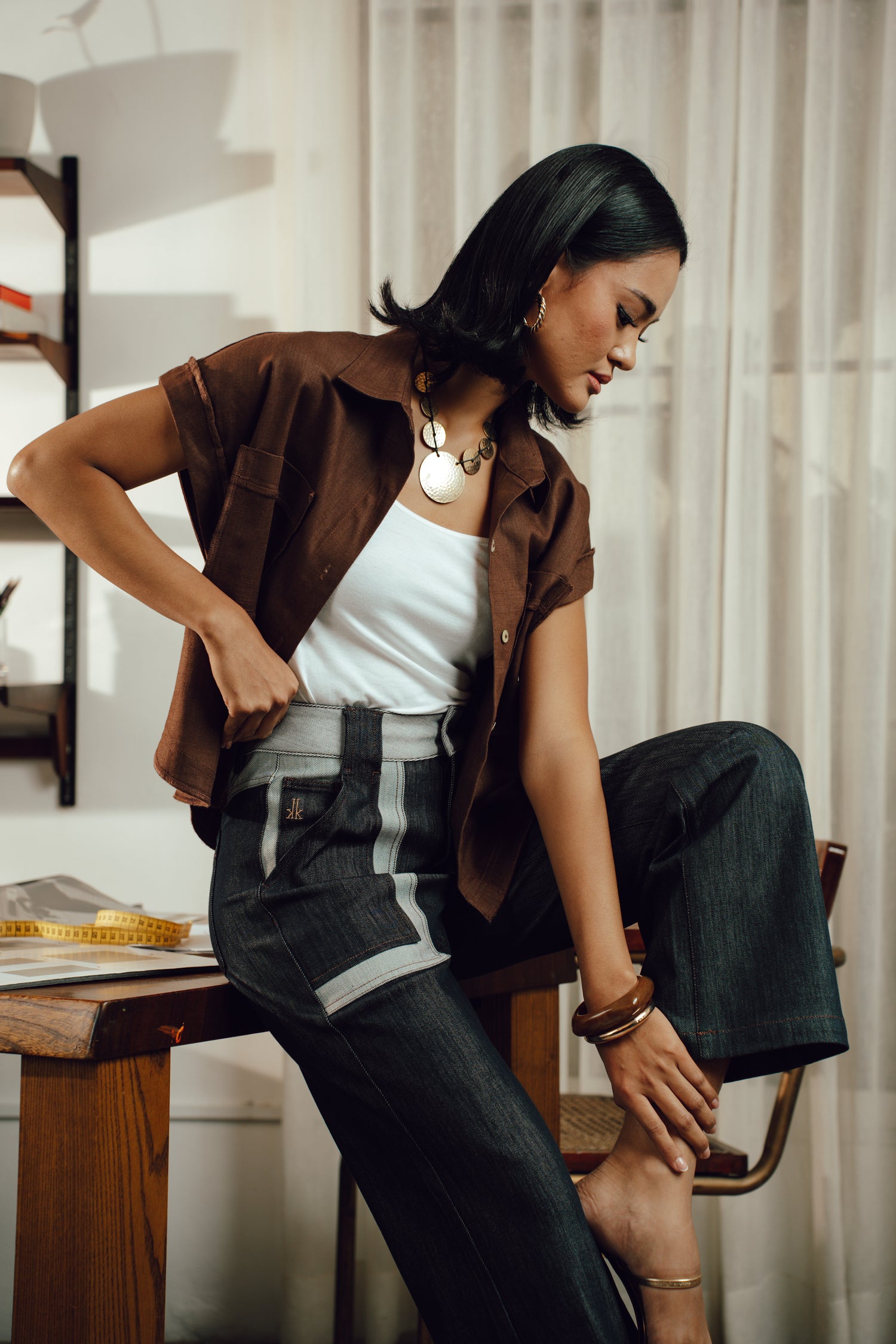 Karla Linen Top