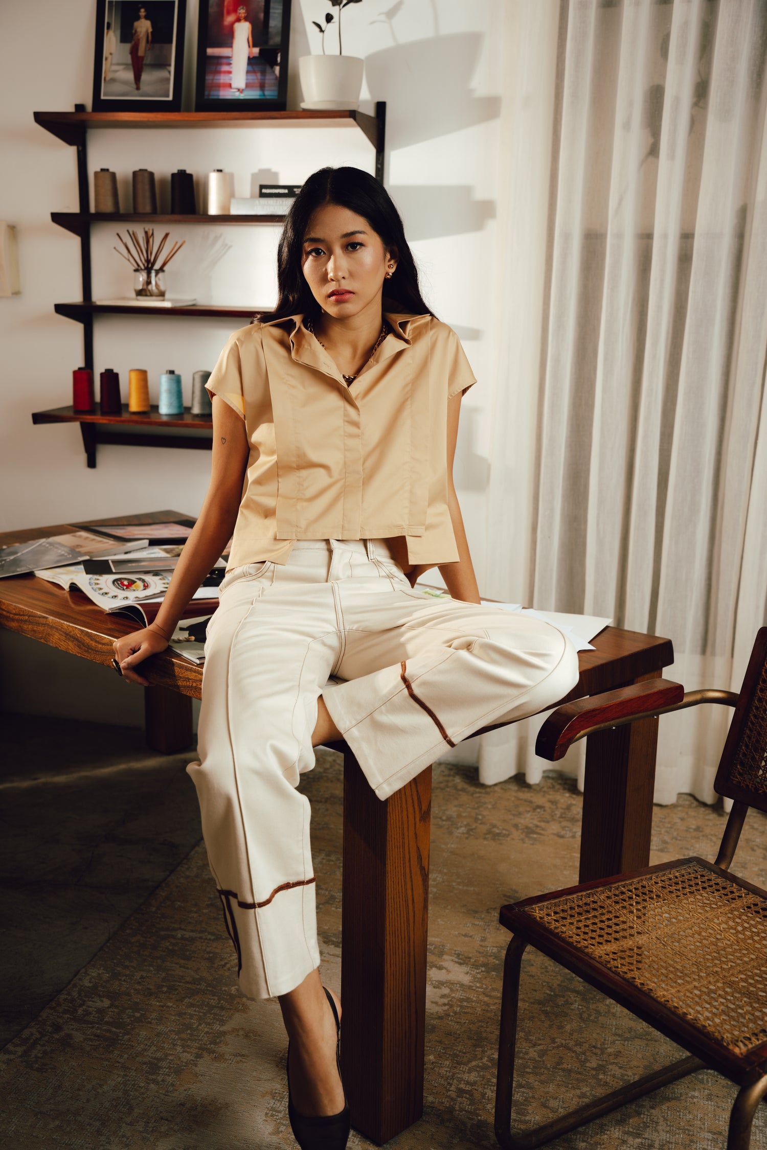 Royce Poplin Blouse