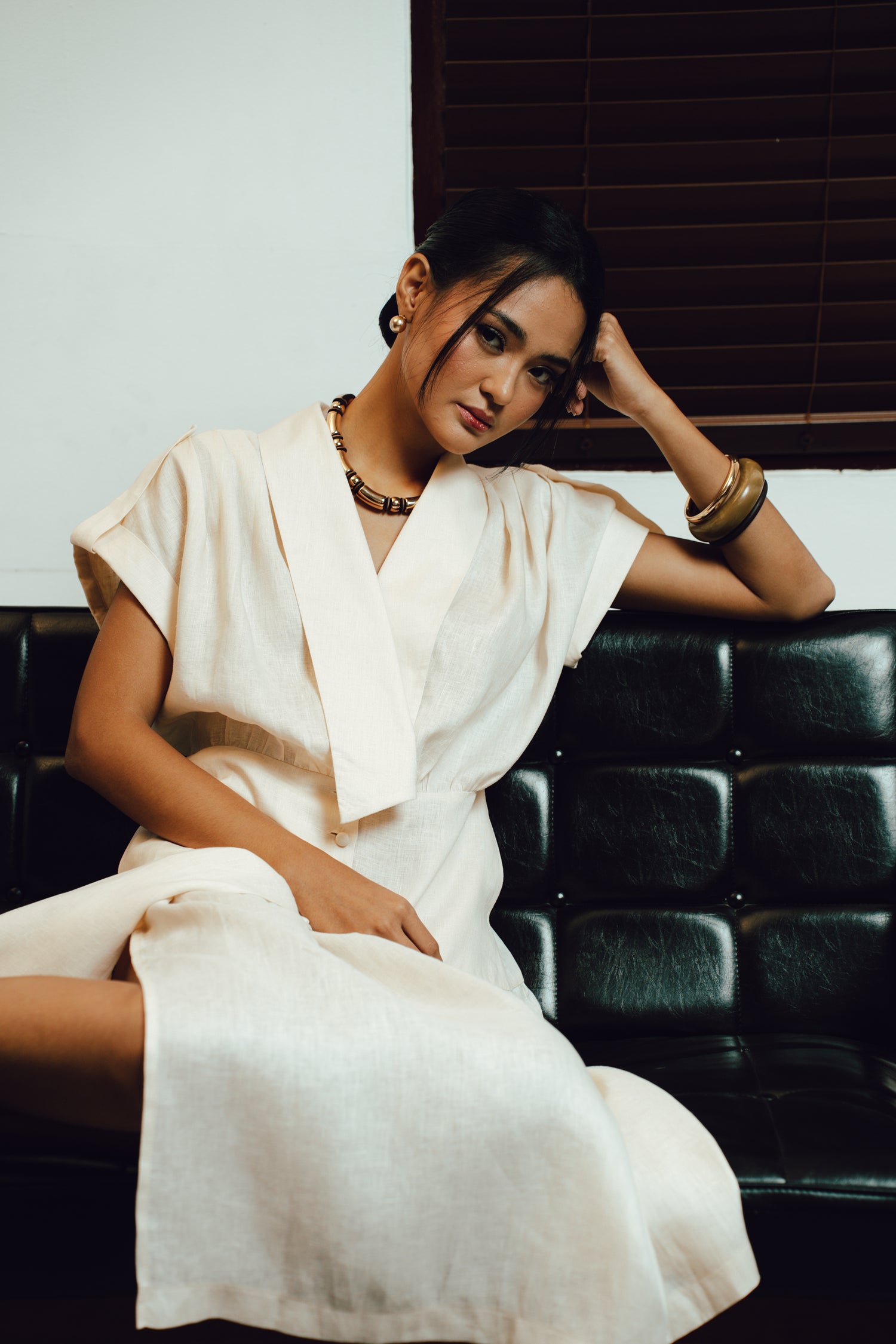 Cecilia Linen Dress