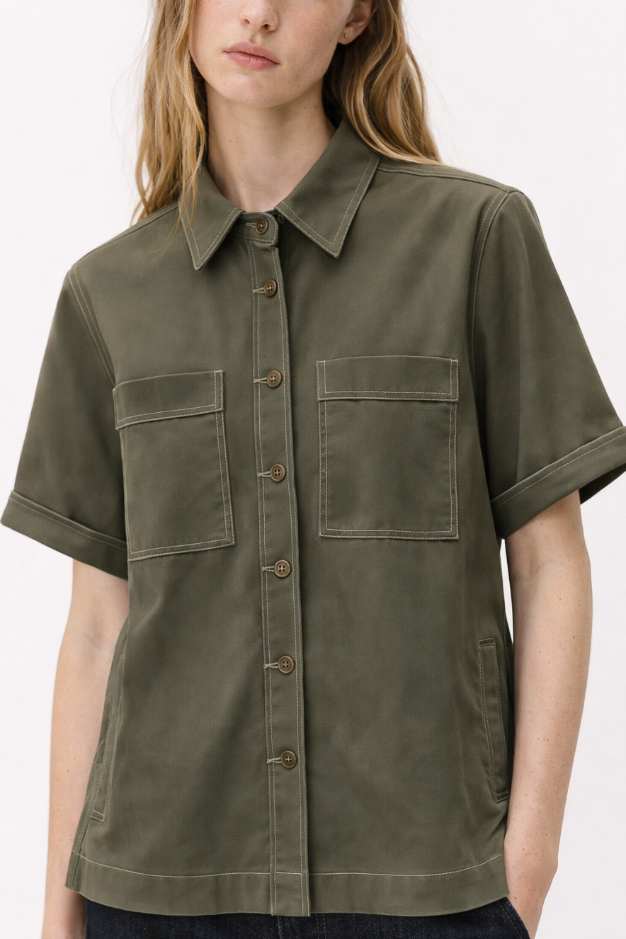 Franca Denim Top