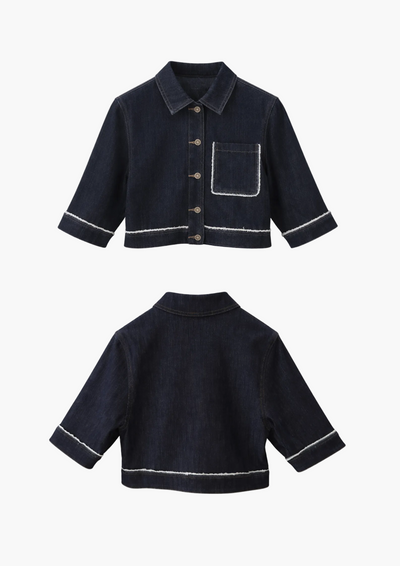 Freslin Denim Top