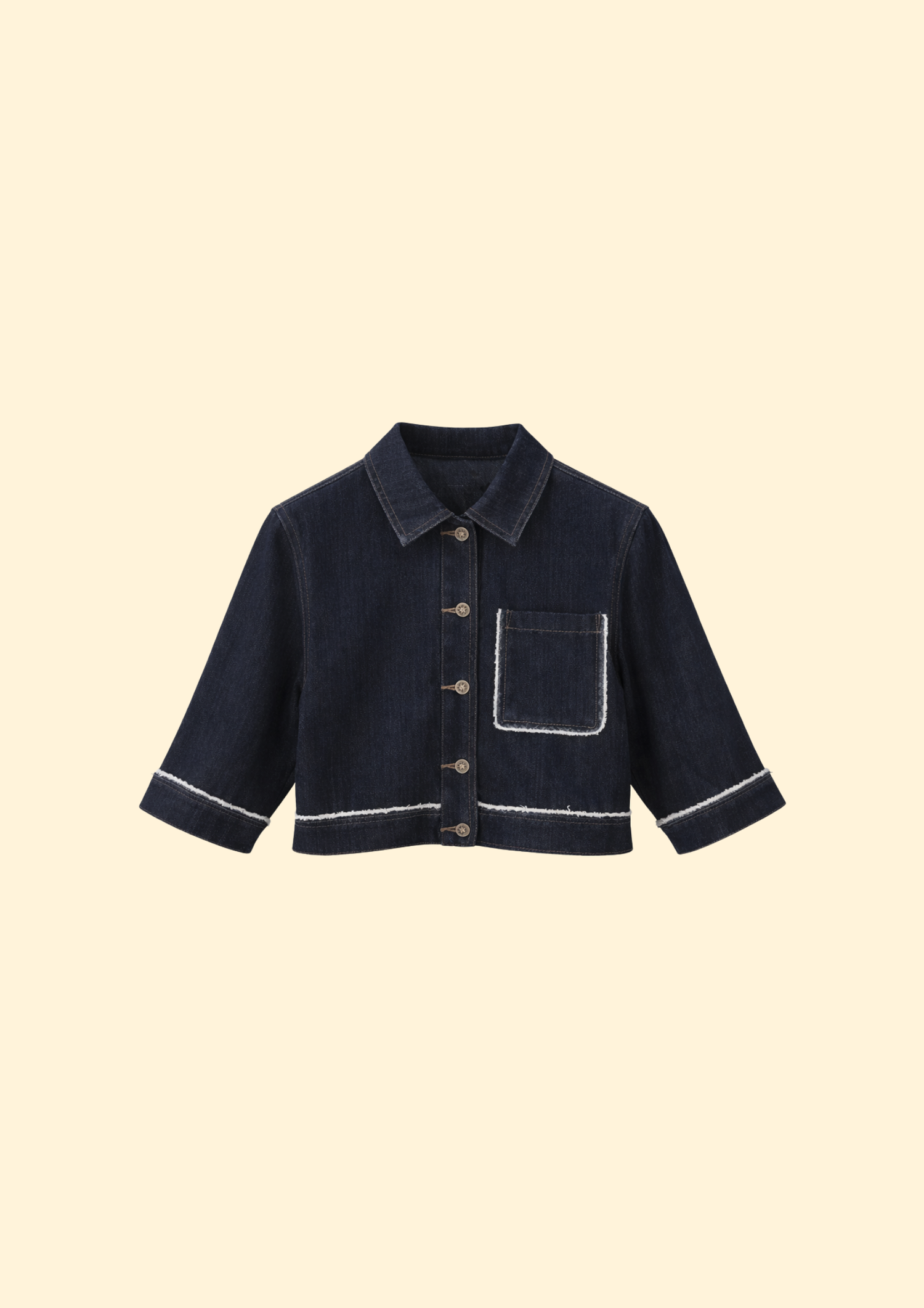 Freslin Denim Top