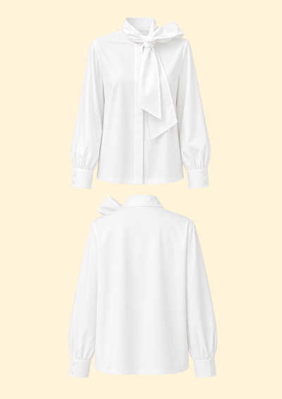 Frida Cotton Poplin Top