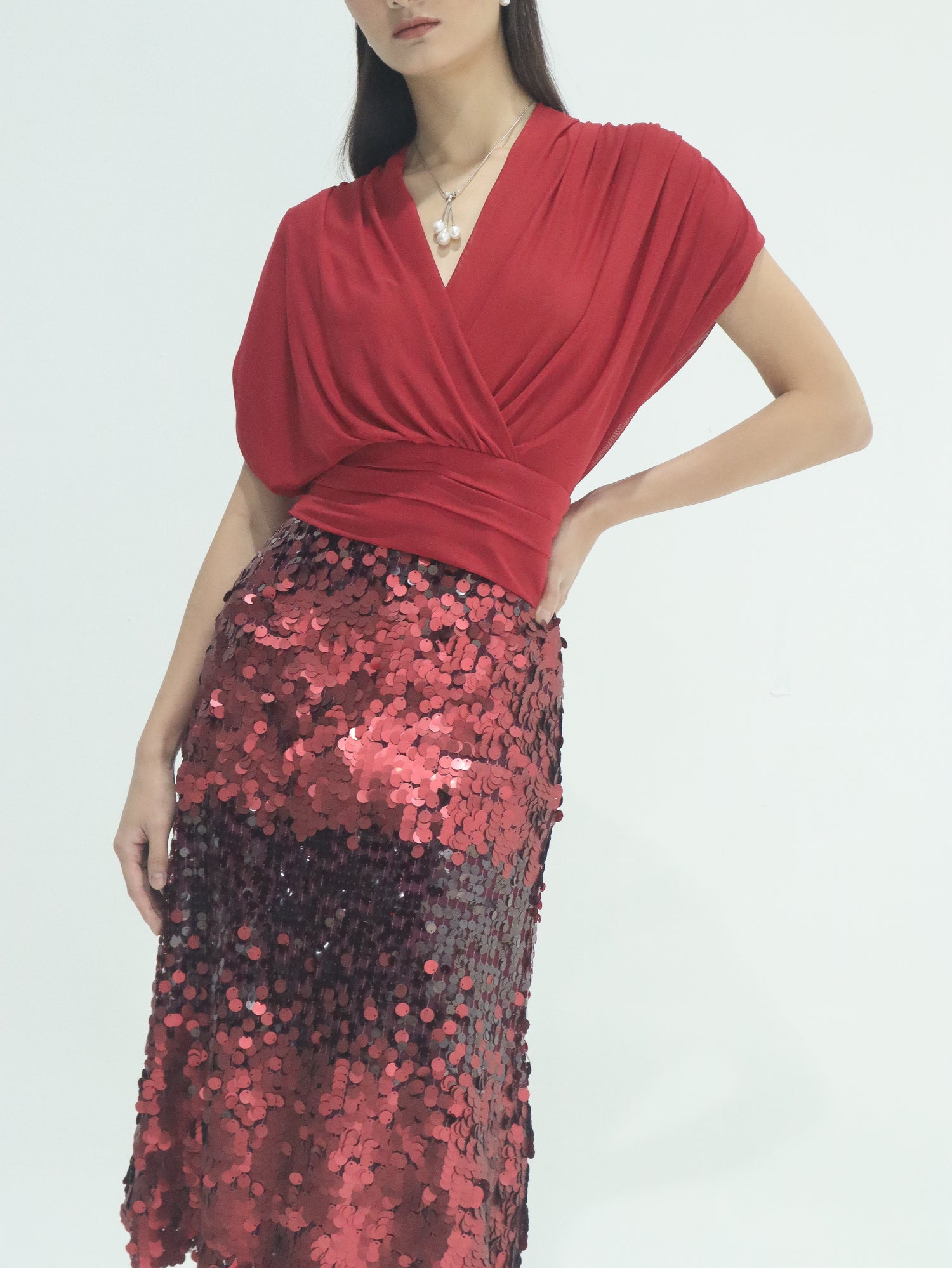 Amari Tulle Top