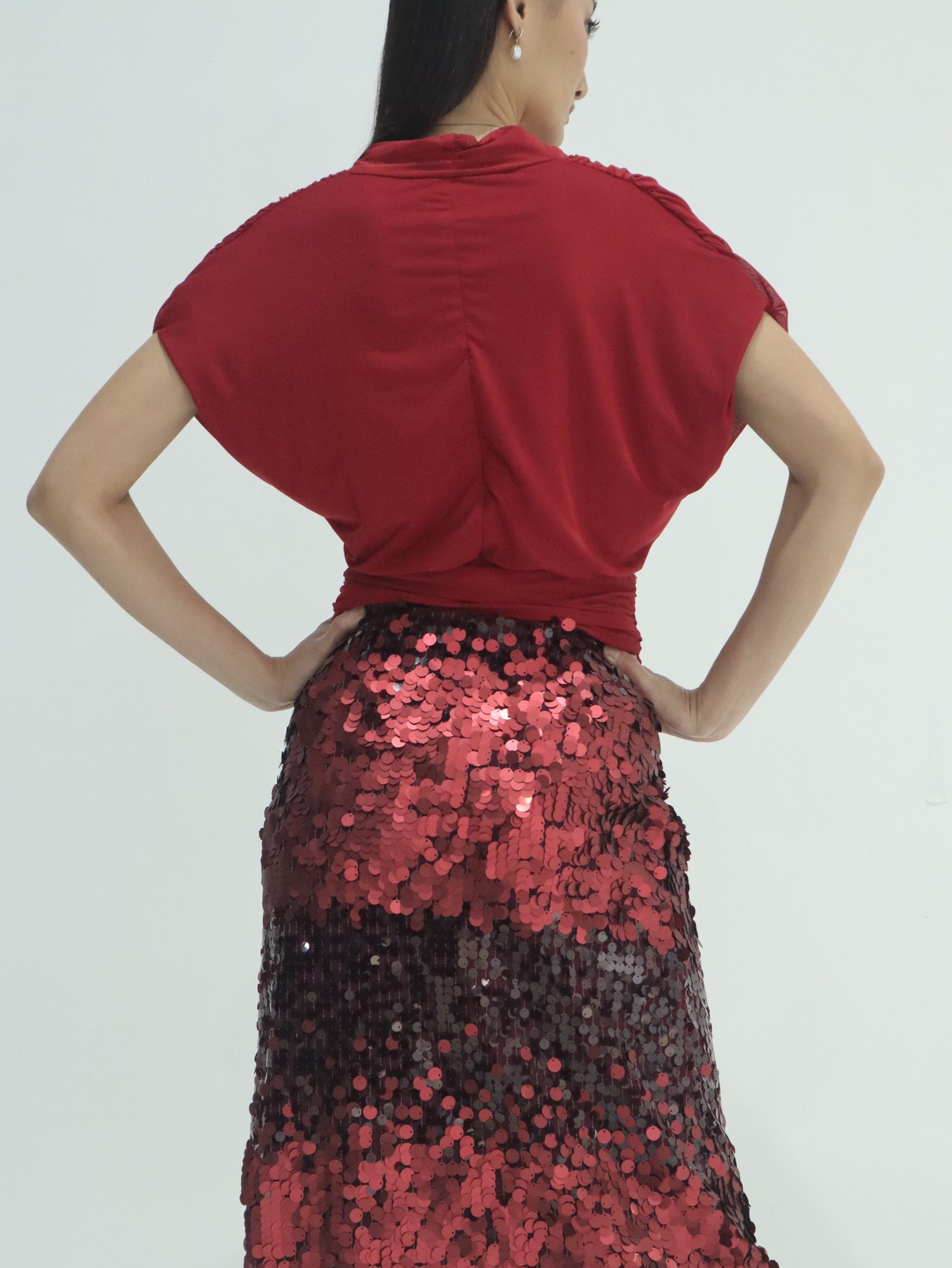 Amari Tulle Top