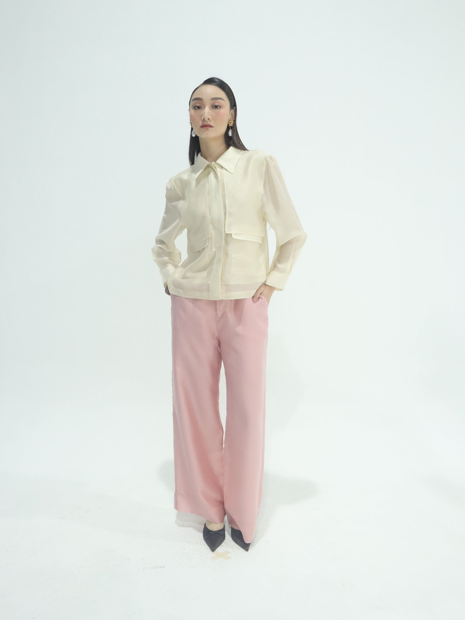 Rafa Silk Blend Blouse