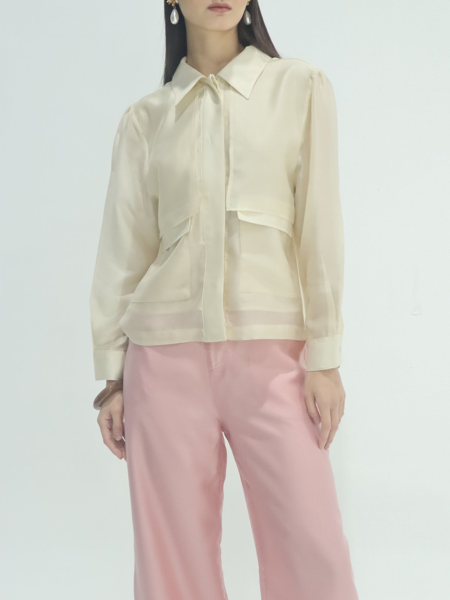 Rafa Silk Blend Blouse