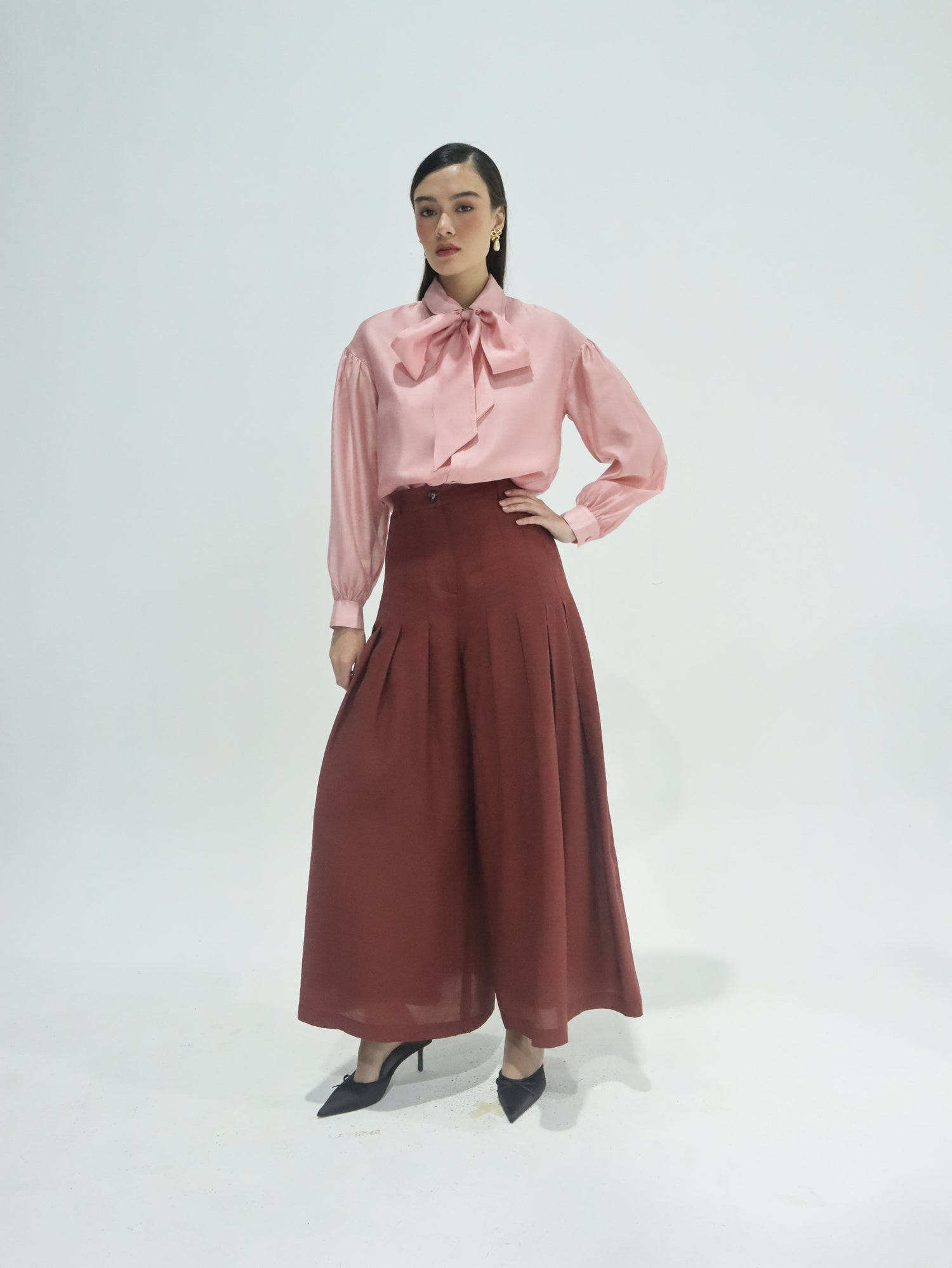 Quinn Silk Blend Pants