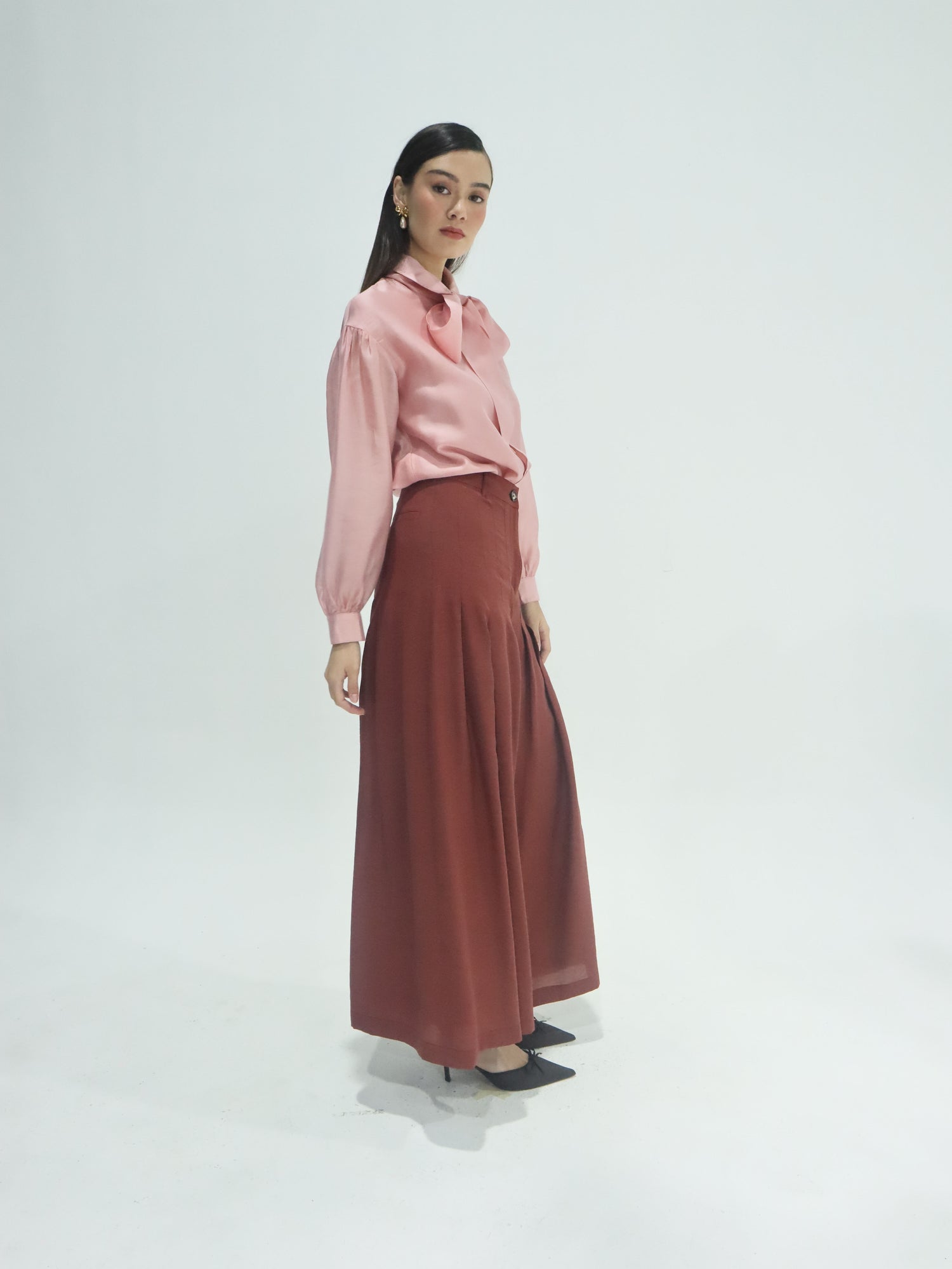 Quinn Silk Blend Pants