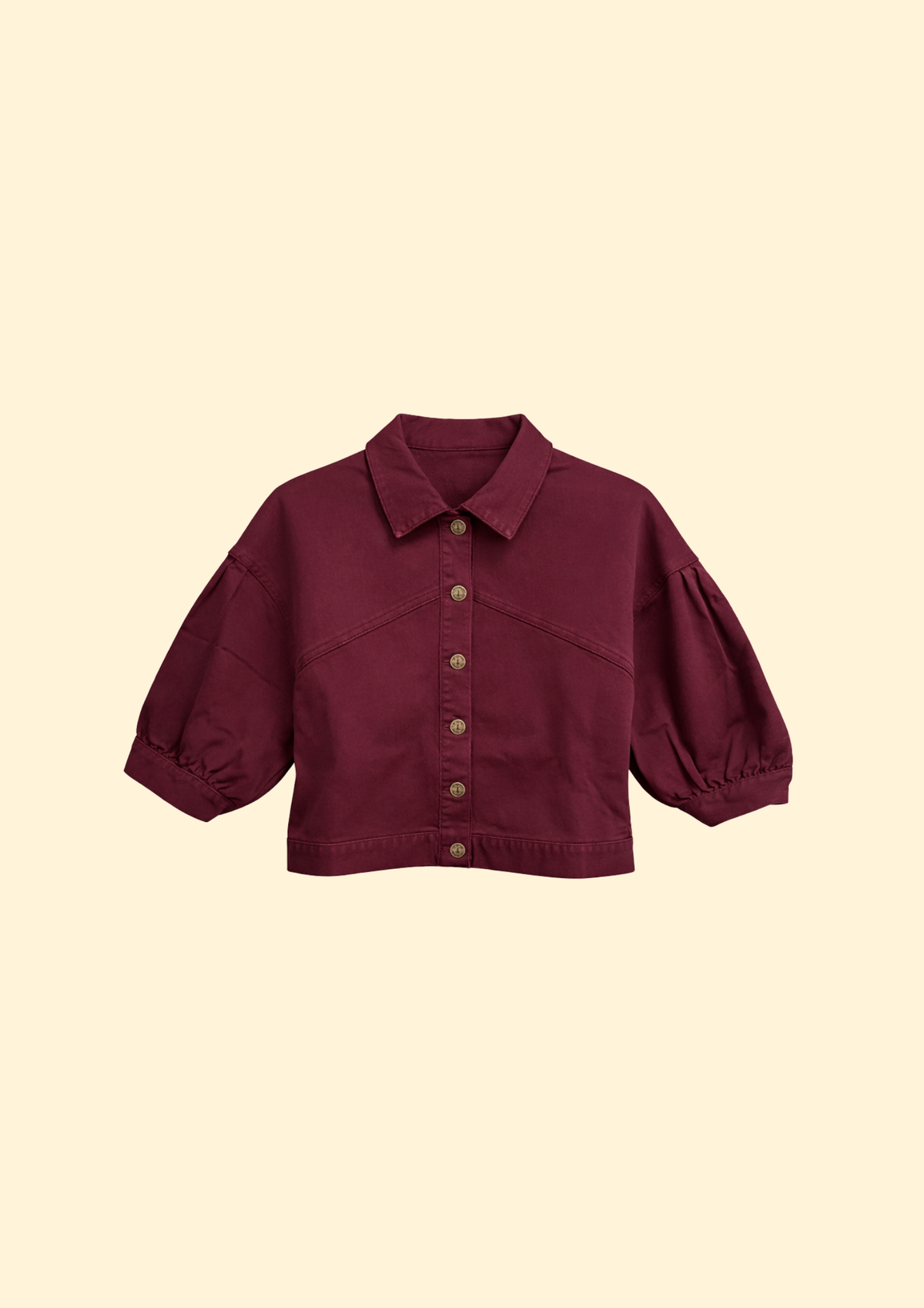 Jackie Denim Top