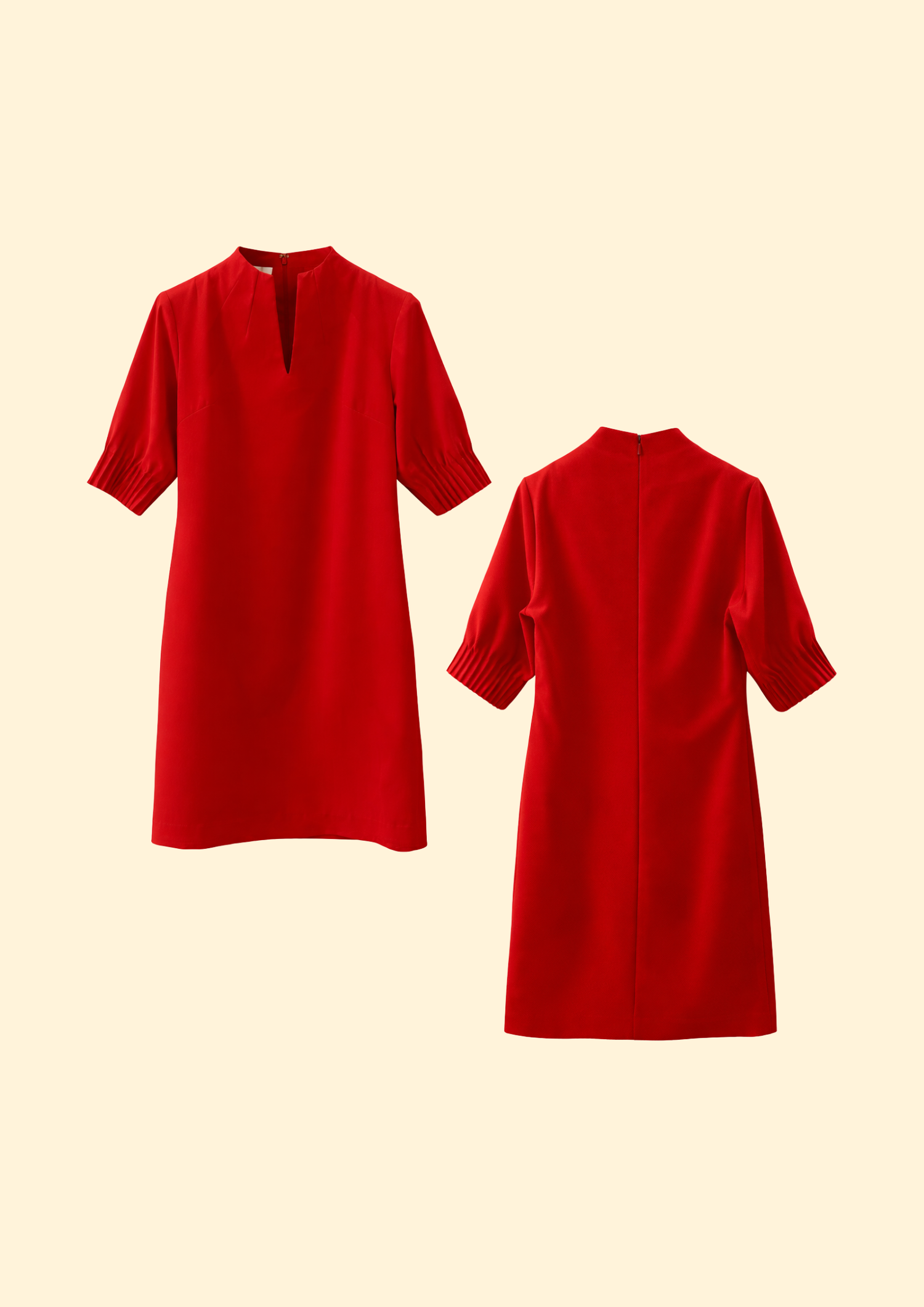 Julie Suiting Dress