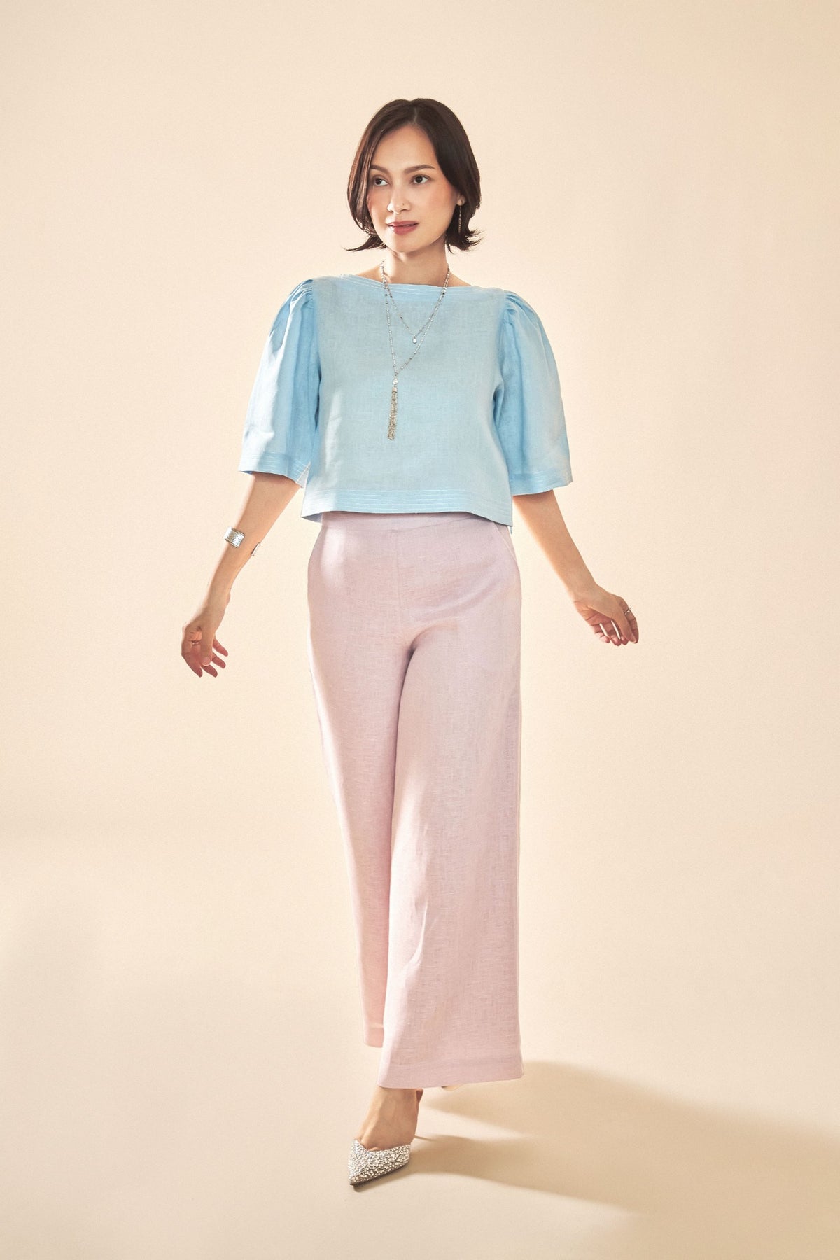 Yumi Linen Top