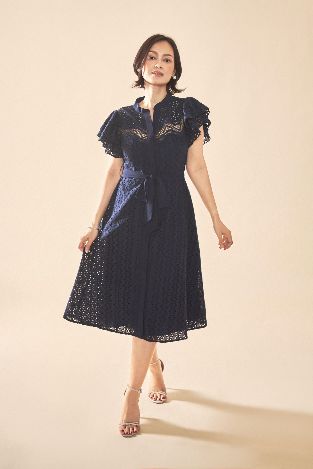 Jasmine Eyelet Dress