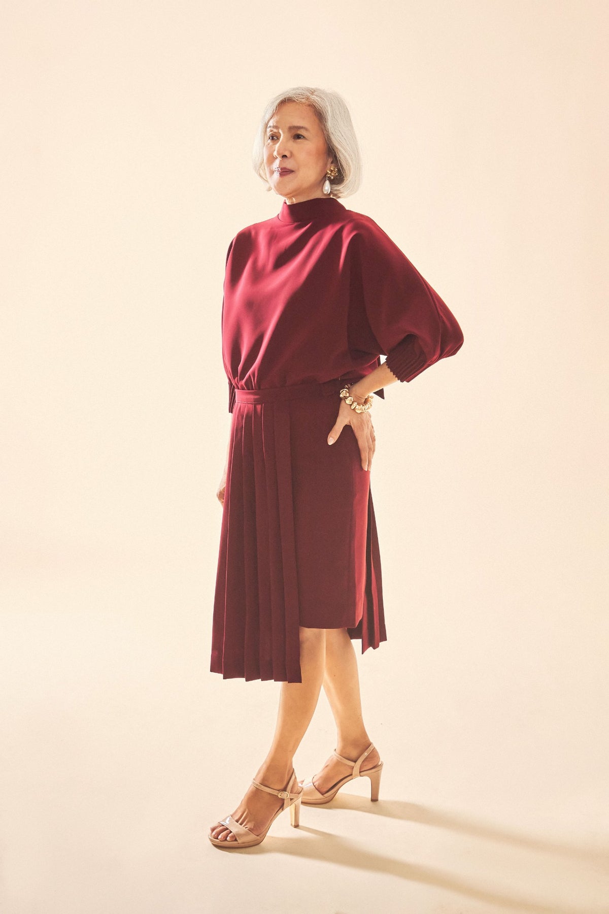 Elara Suiting Dress