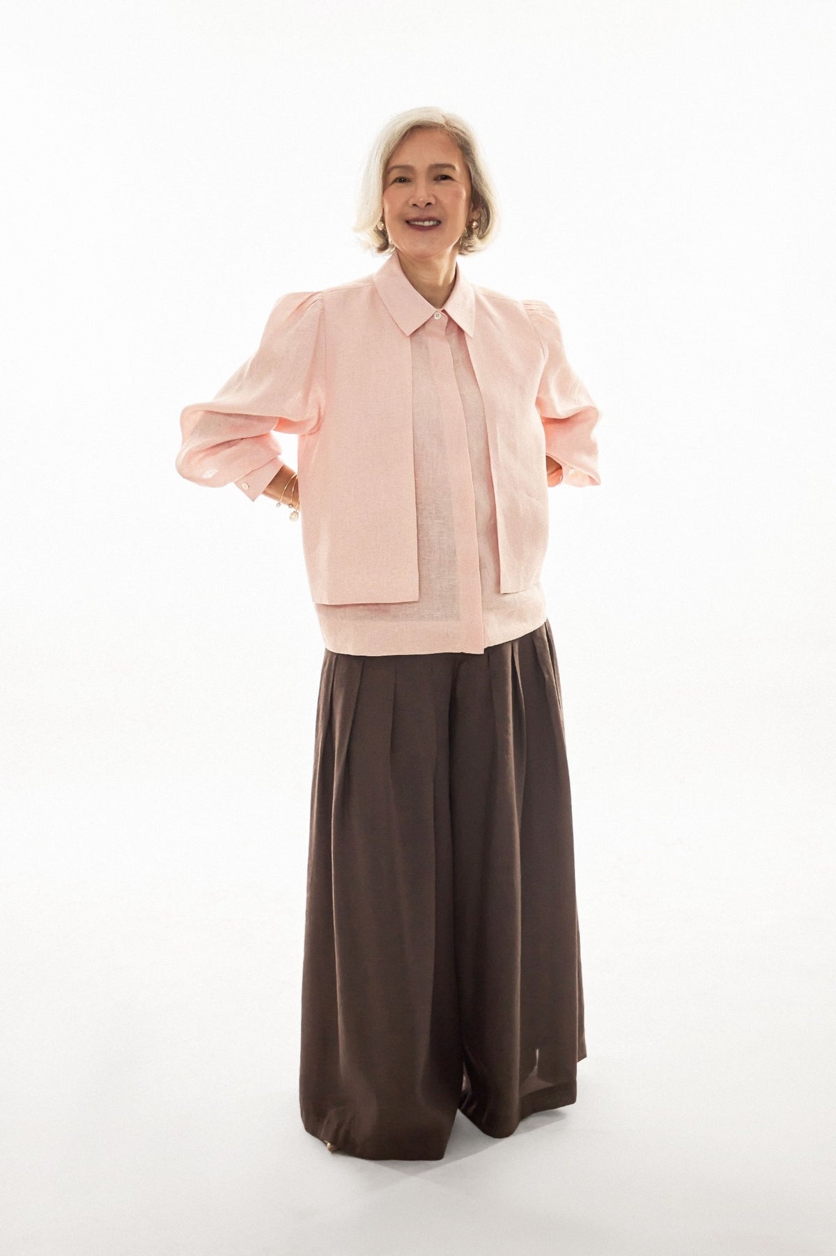 Sofia Linen Top