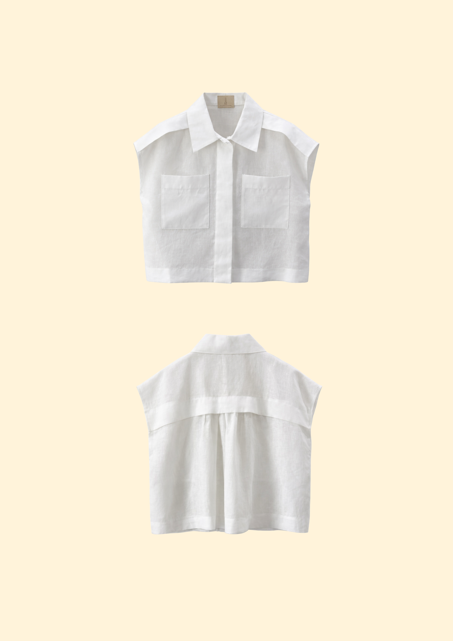 Macy Linen Blouse