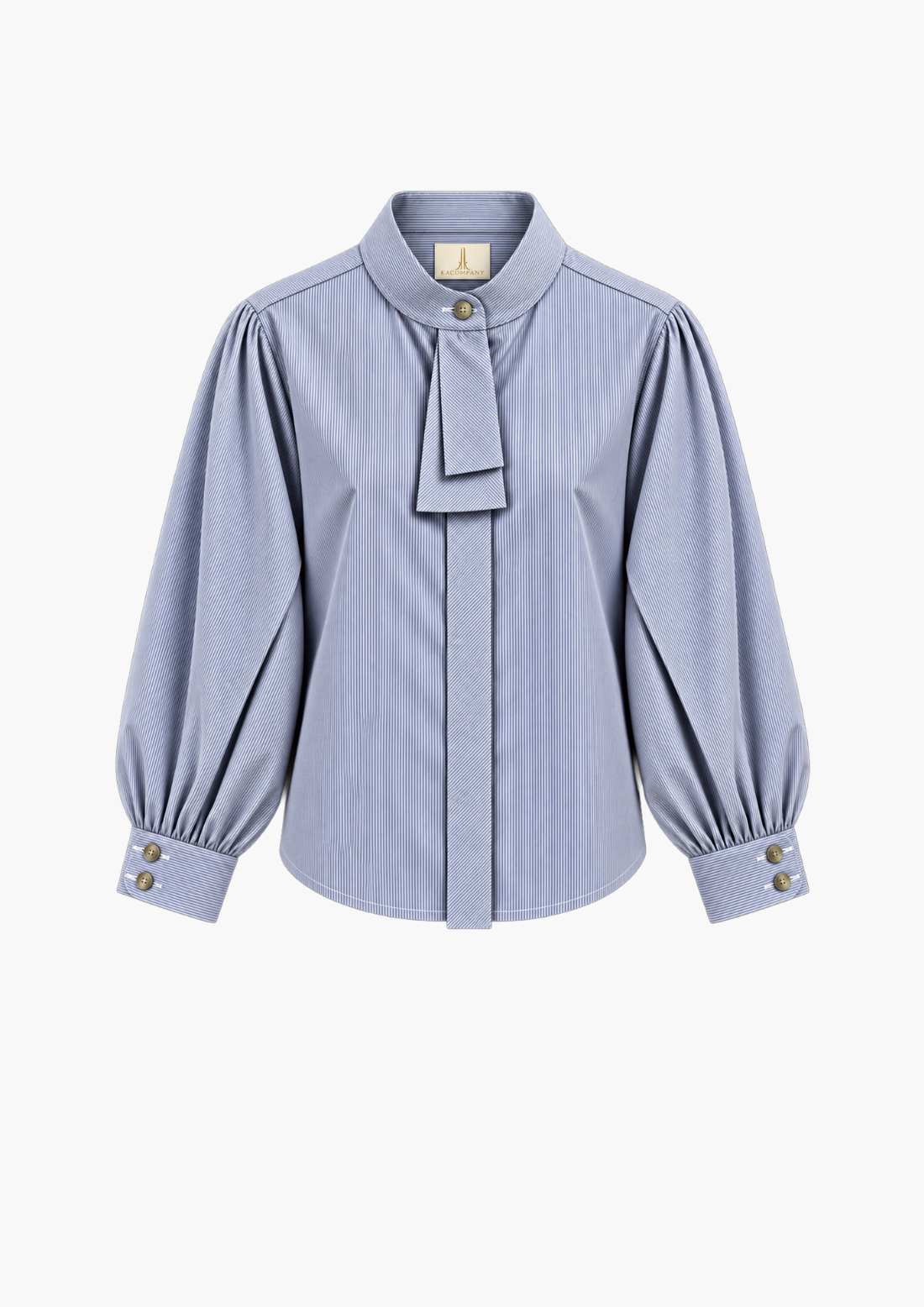 Bobbie Stripes Cotton Poplin Top