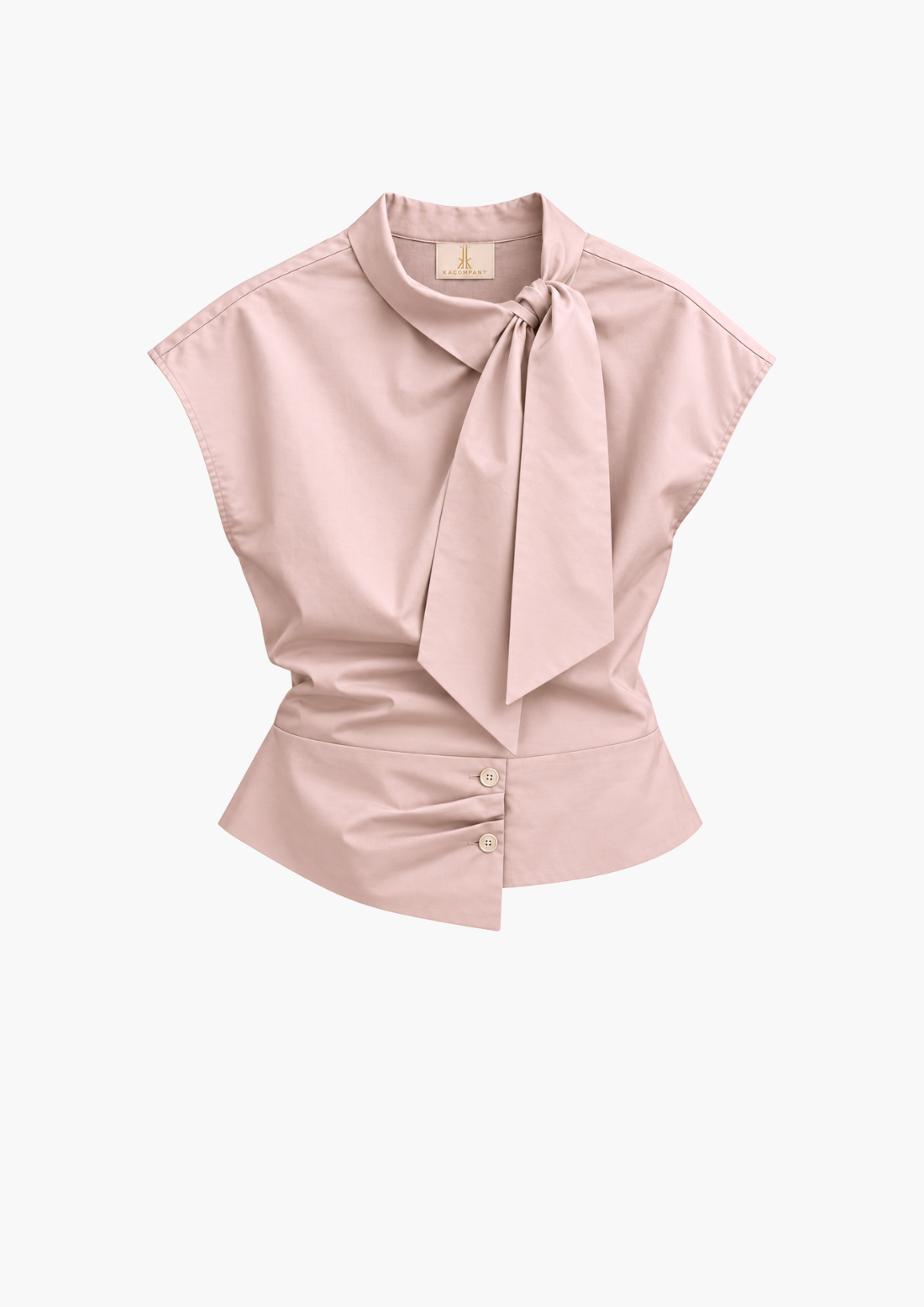 Calli Cotton Stripes & Cotton Poplin Top