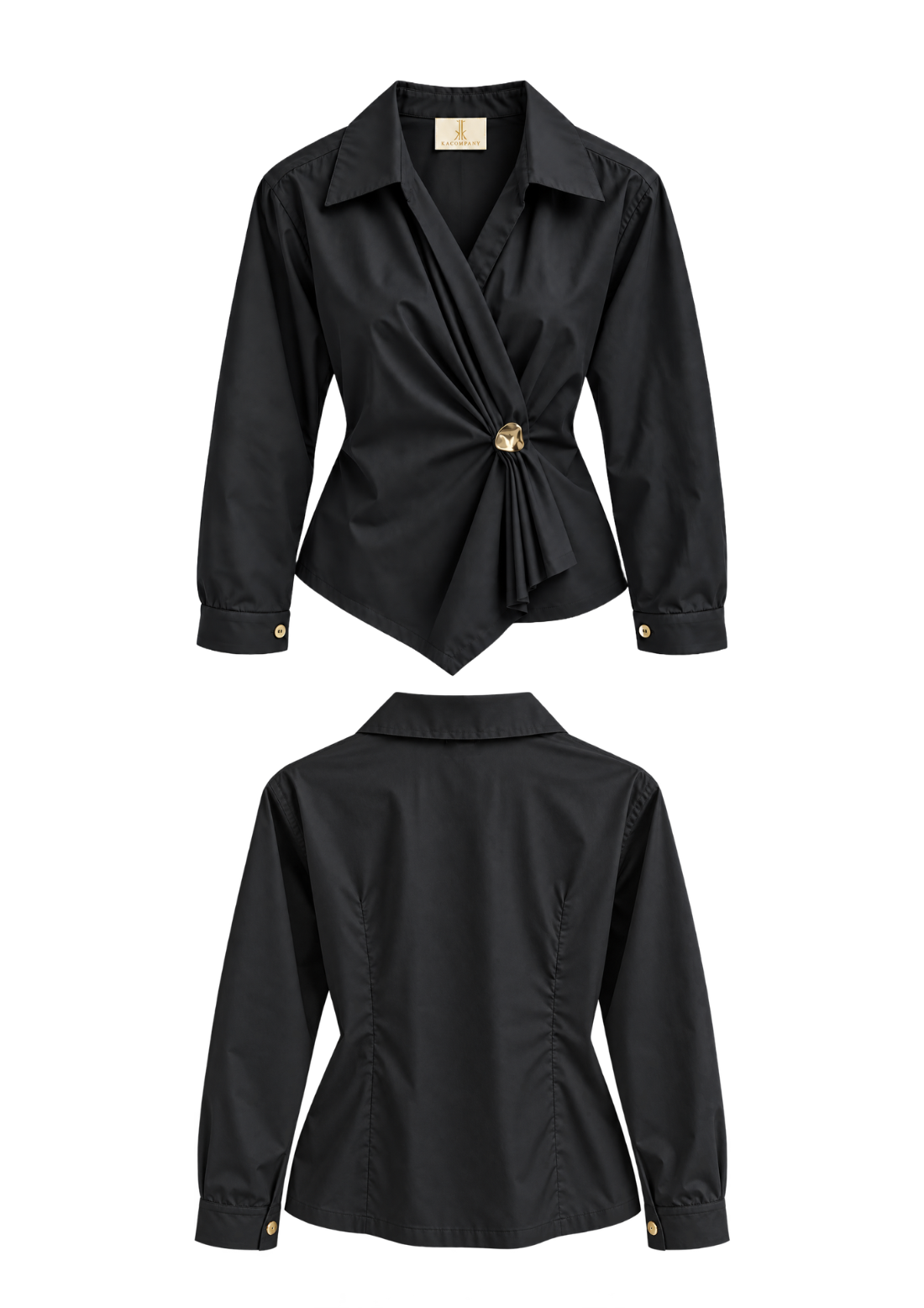 Sabine Cotton Poplin Top