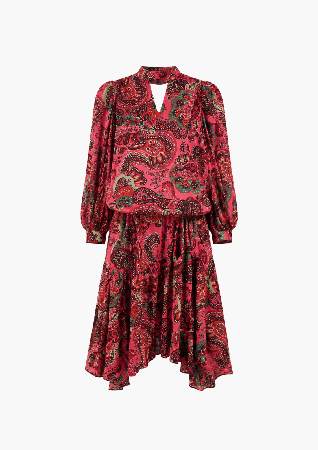 Danielle Printed Chiffon Dress