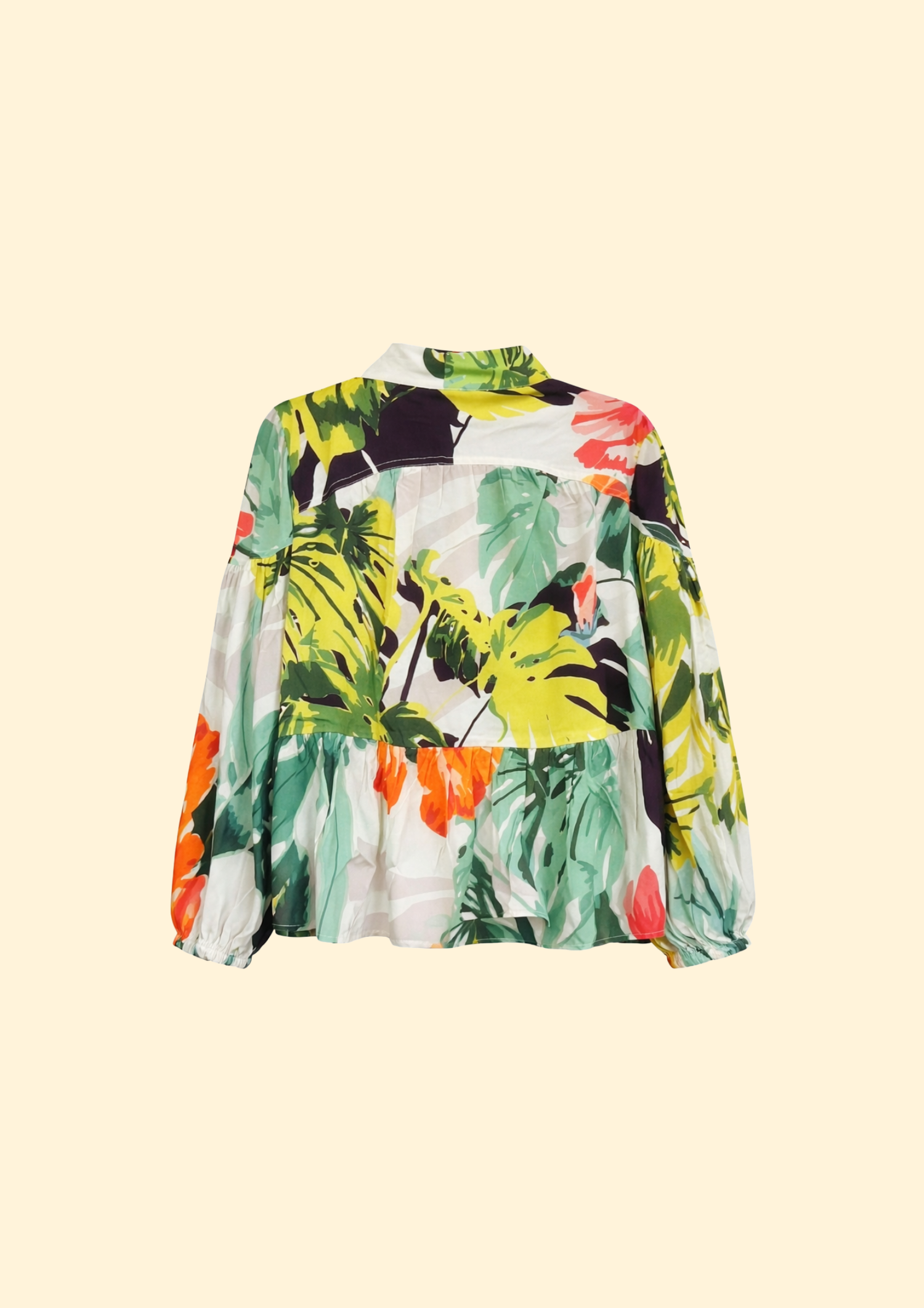 Palmera Printed Rayon Top
