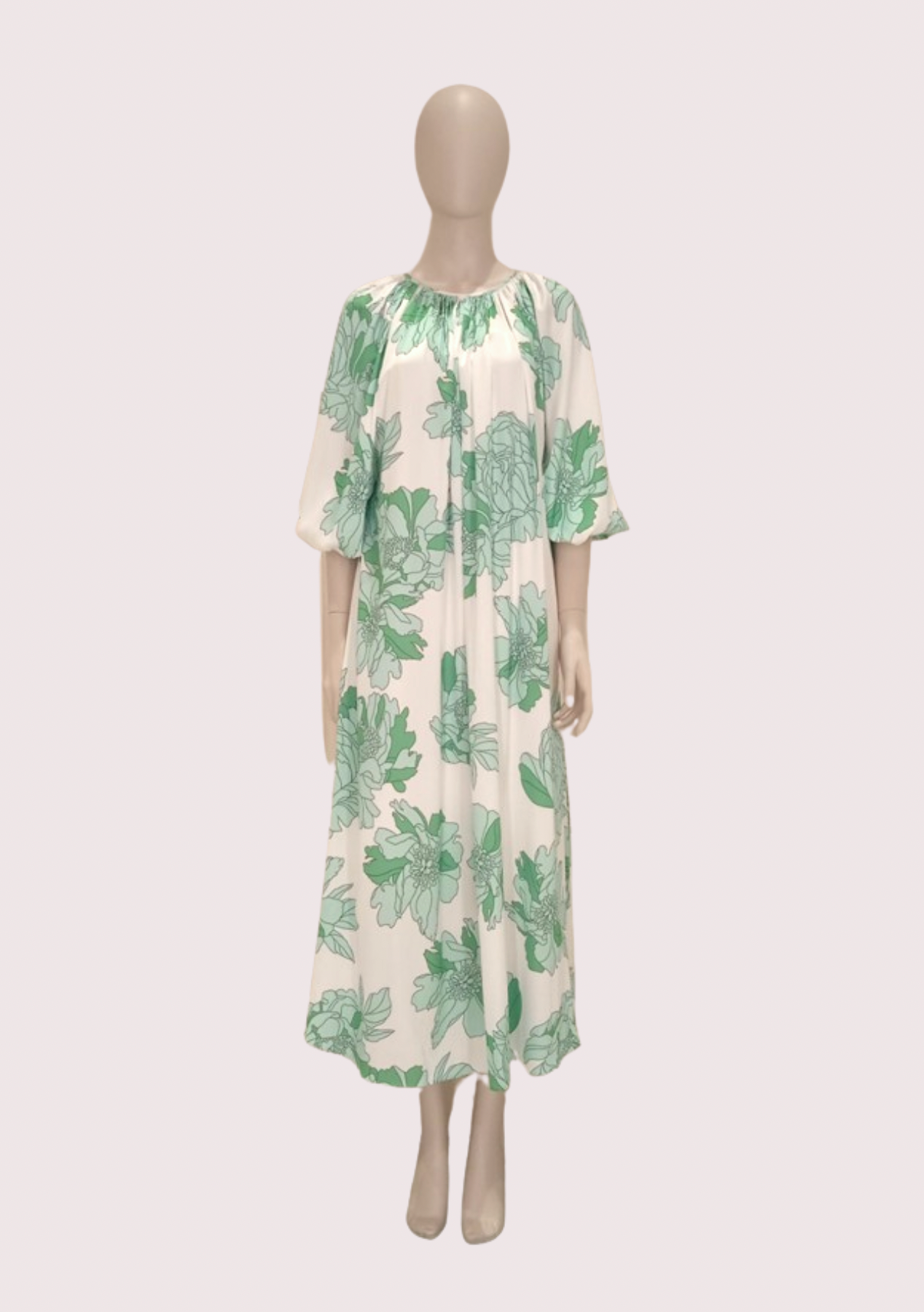 Brady Silk Lounge Dress