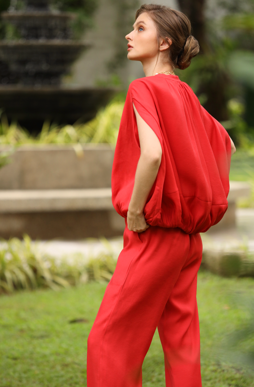 Janela Silk Blend Blouse